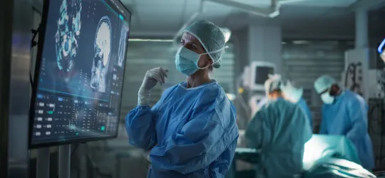 IStock 2191191744 Research Brain Scan Monitor