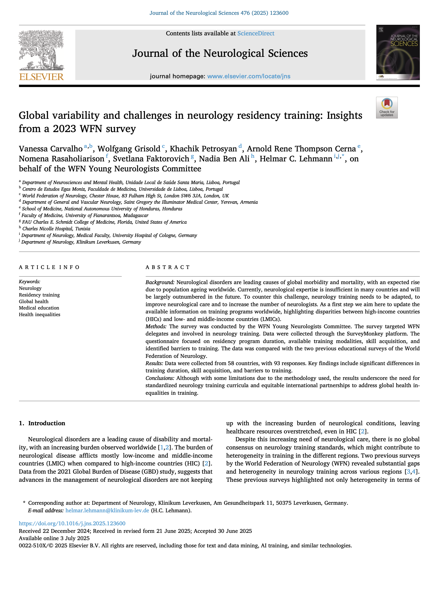 JNS Issue 123600 WFN Survey