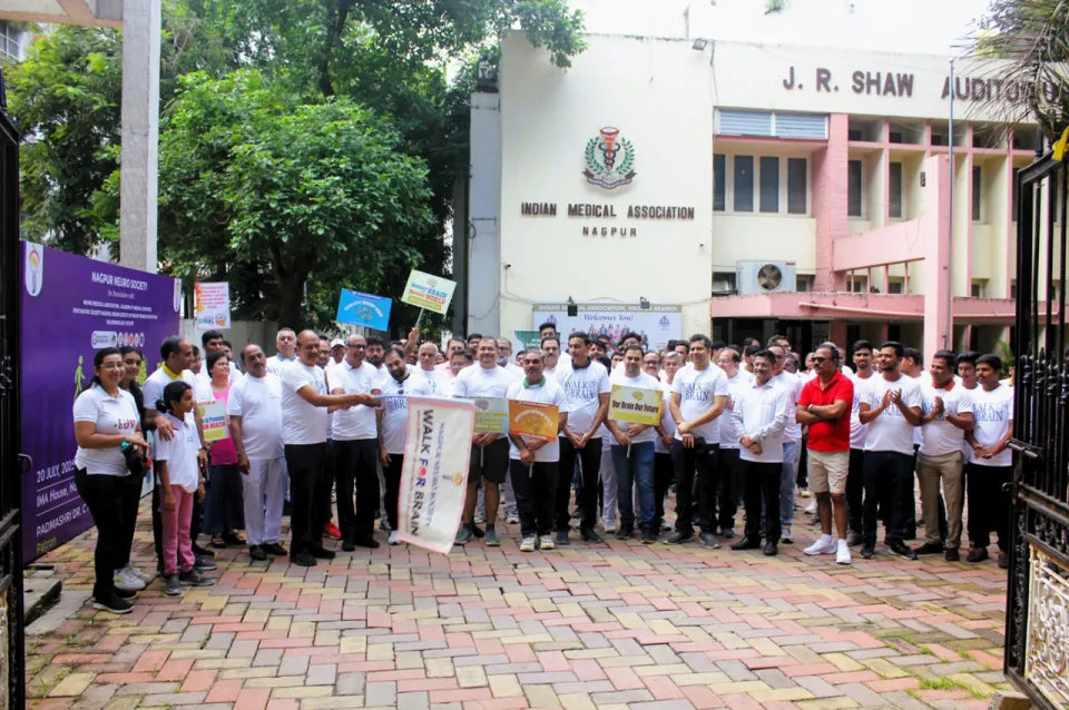 Dr Meshram during WBD2025, kicking of the WBD campaign in India